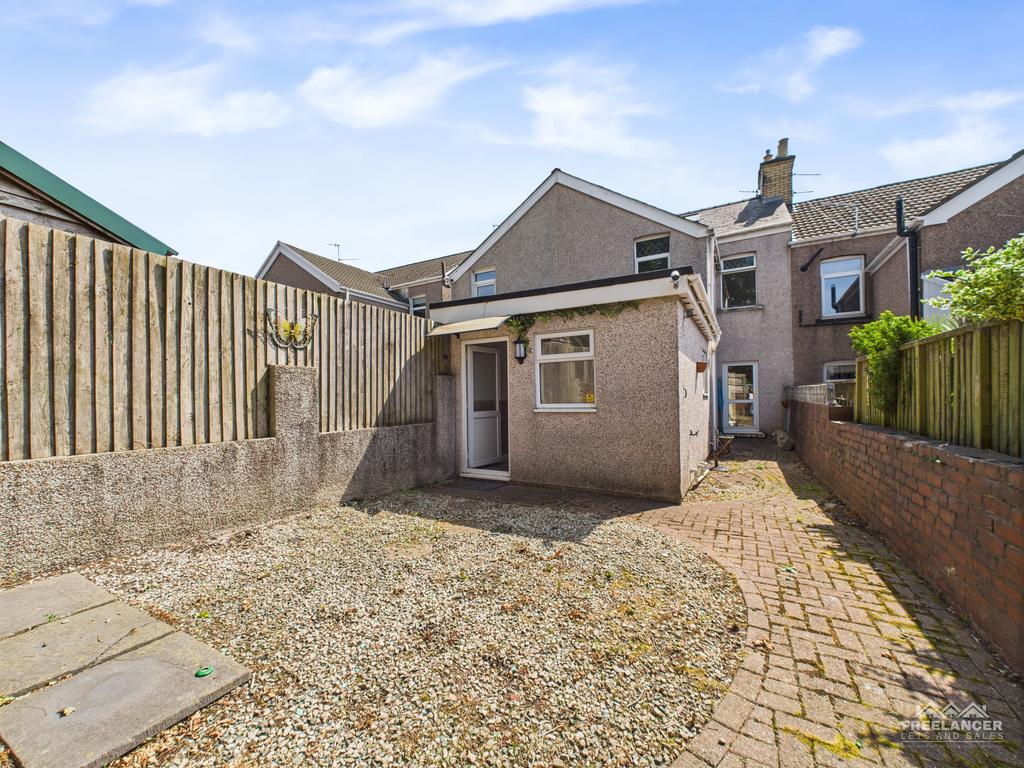 Rear garden