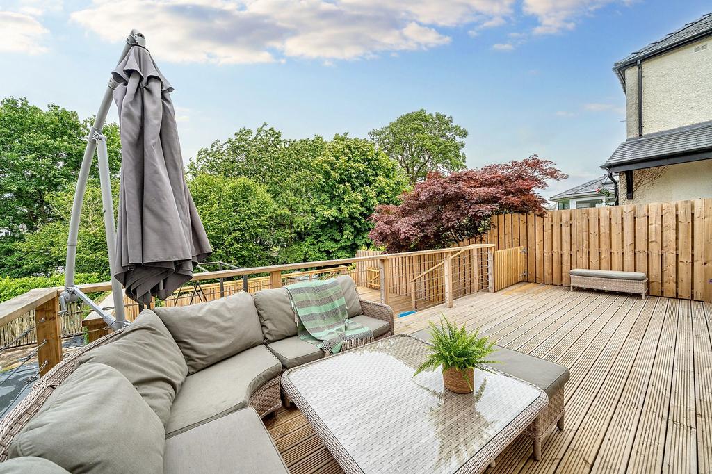 Rear garden