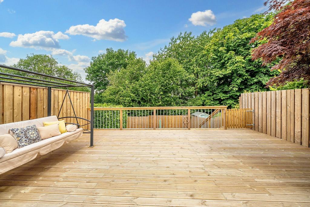Rear garden