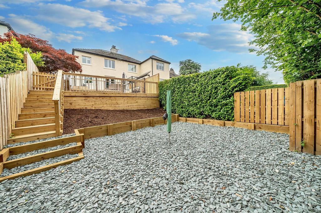Rear garden