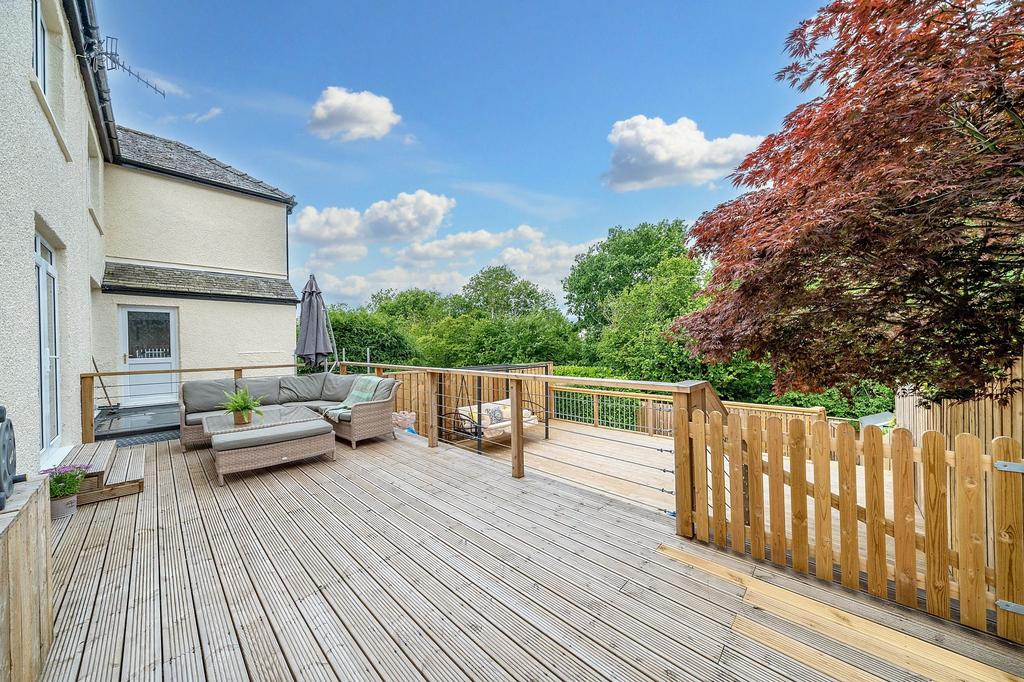 Rear garden