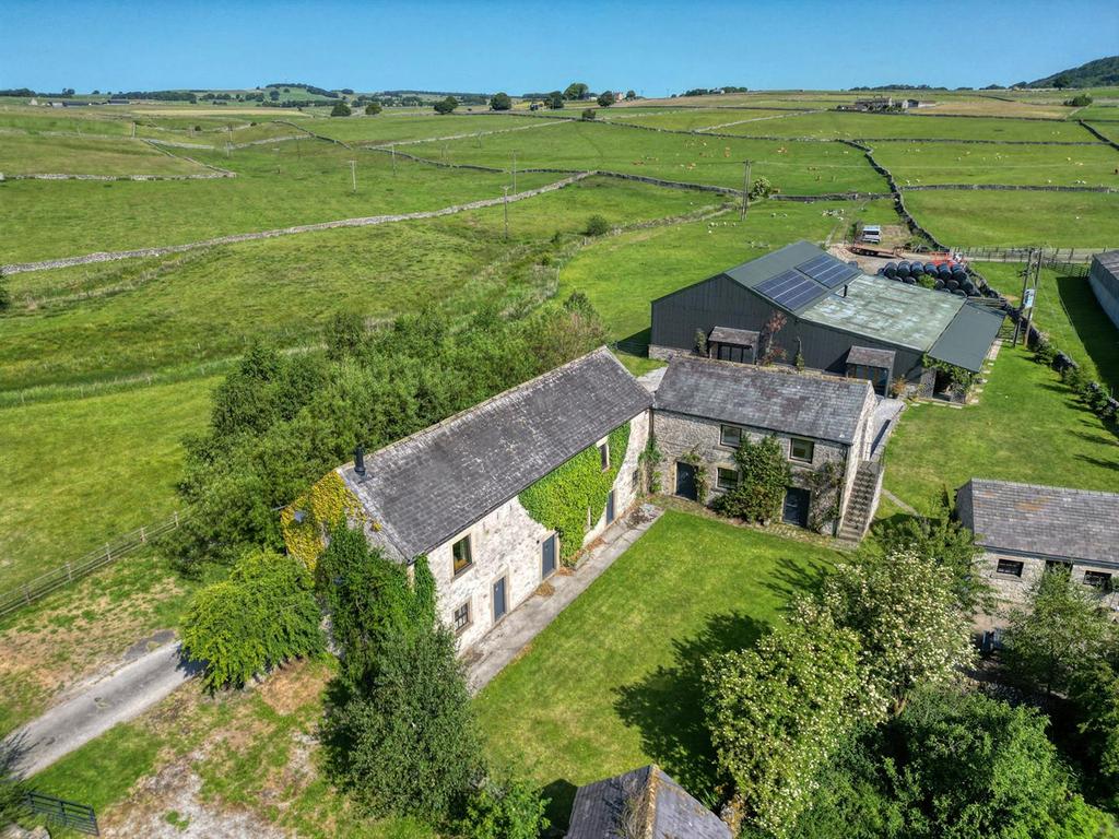 Saxton Mee Peak District Holiday Barn drone-0020.j
