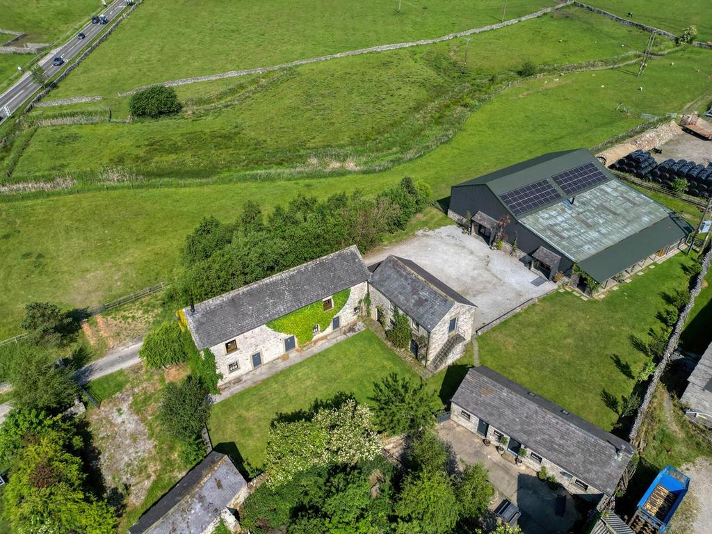 Saxton Mee Peak District Holiday Barn drone-0044.j