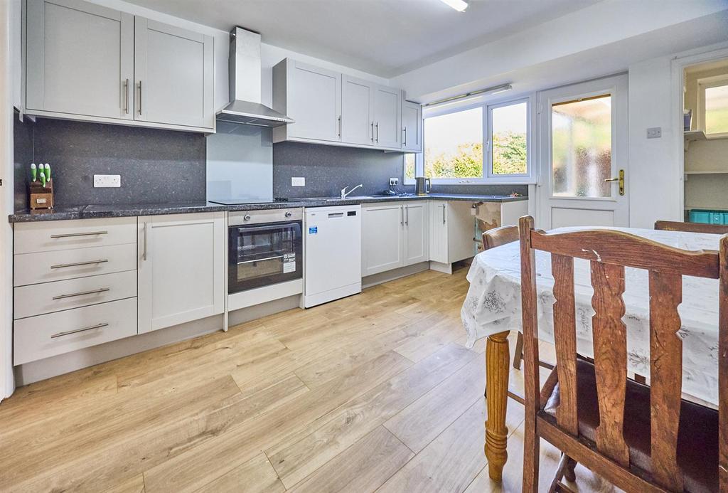 Refitted dining kitchen to side