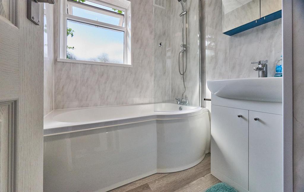 Refitted bathroom to side