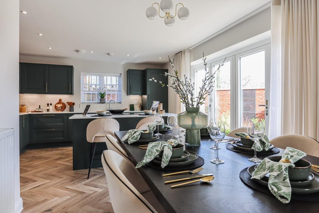 Dining through to kitchen