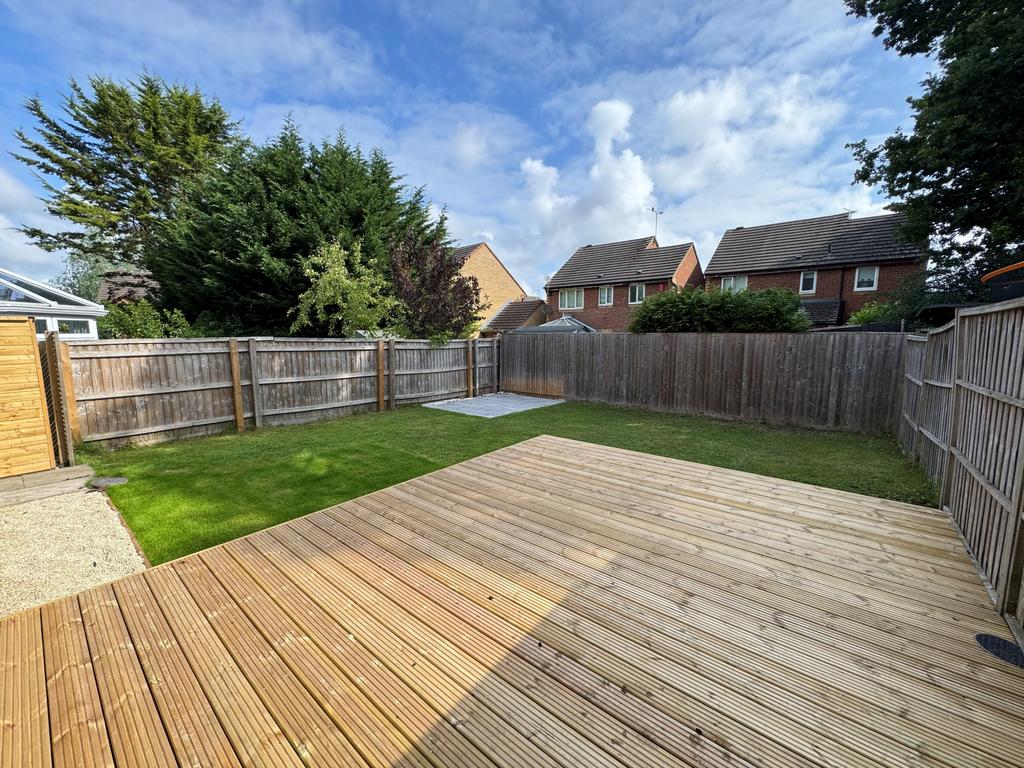 Rear garden
