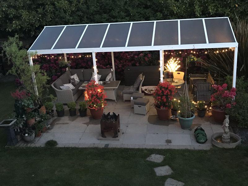 Side Garden Night