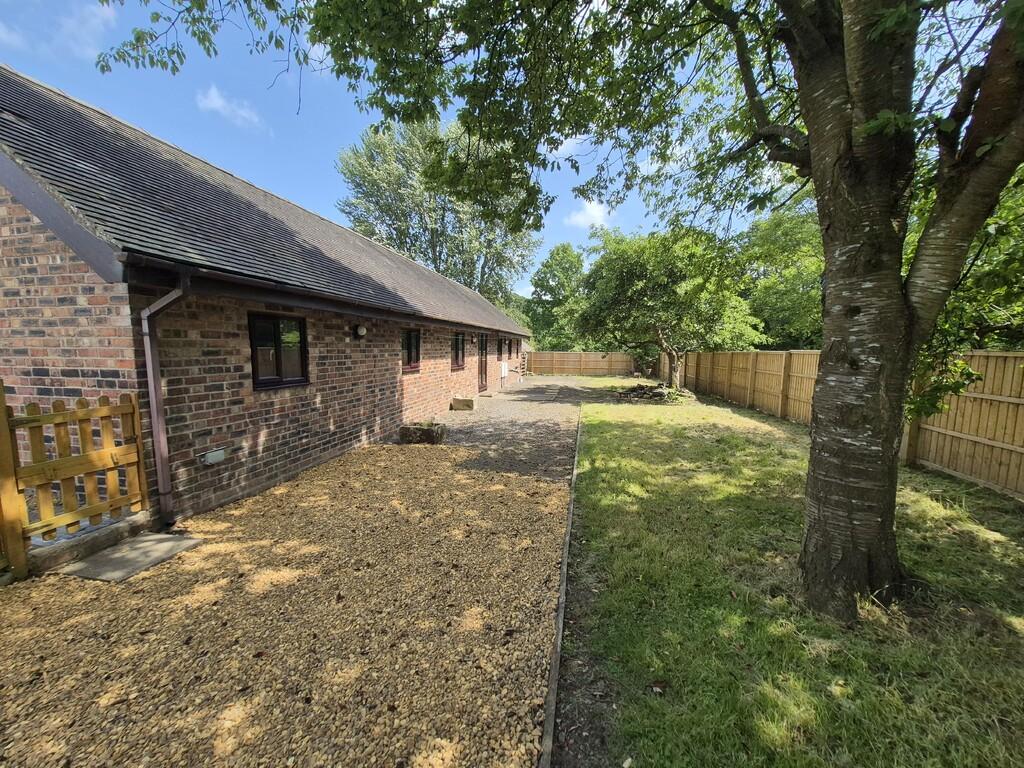 Rear garden