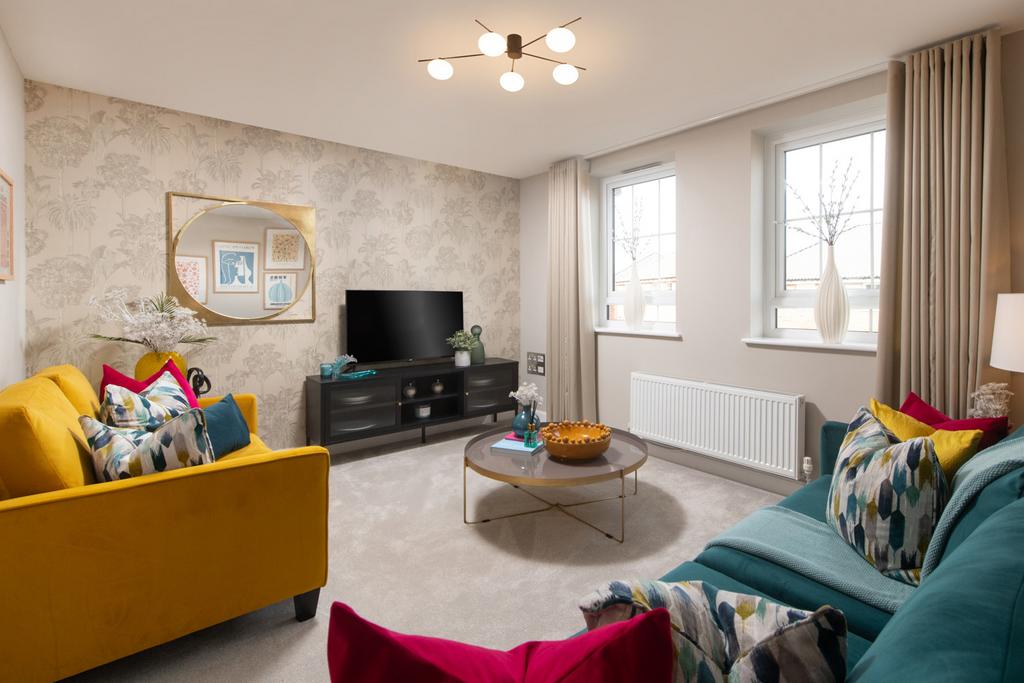 The interior of The Cannington Show Home at...