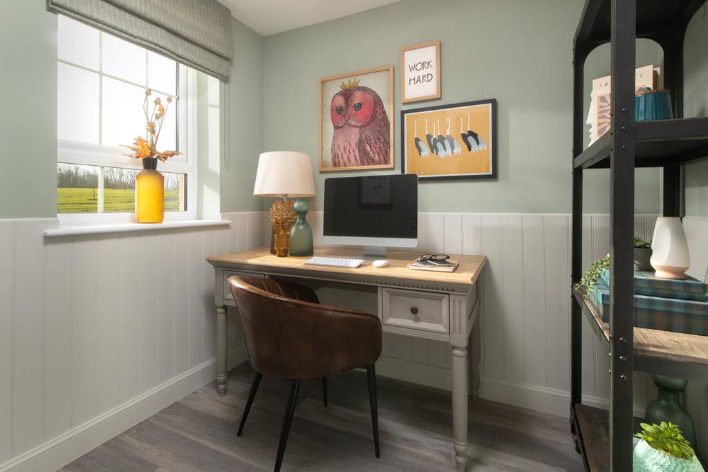 The interior of The Cannington Show Home at...