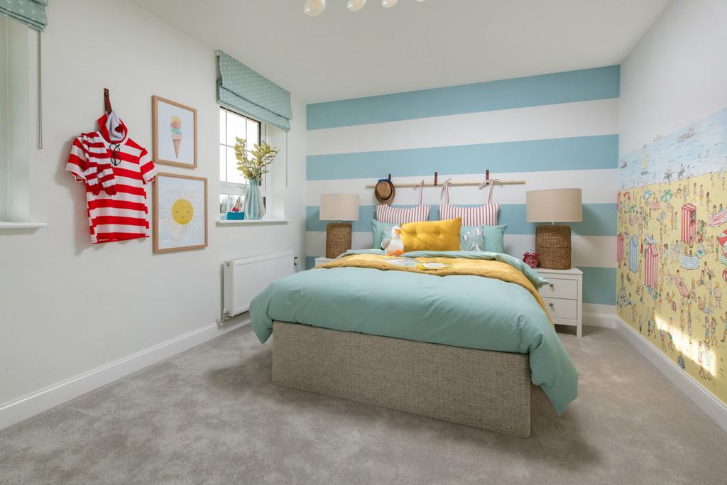 The interior of The Cannington Show Home at...