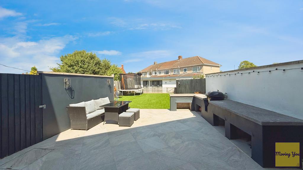 Rear garden