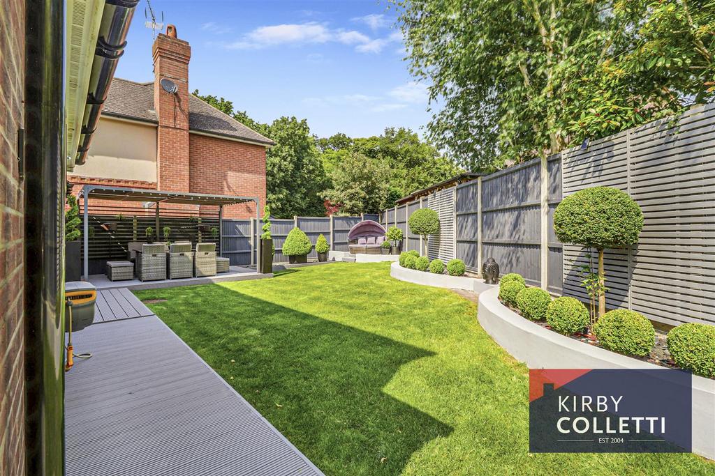Rear garden