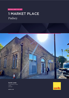 Retail property (high street) to rent, 1 Market Pl Pudsey LS28 7BE