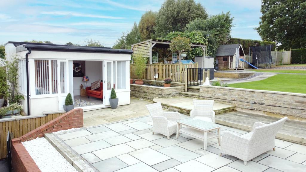 Rear garden