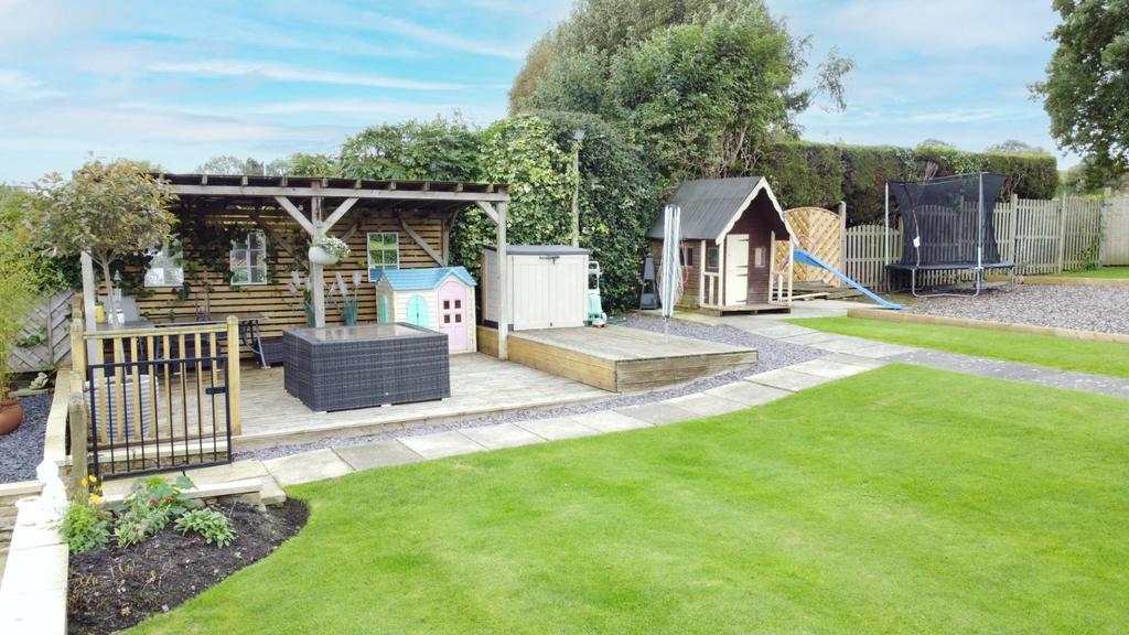 Rear garden