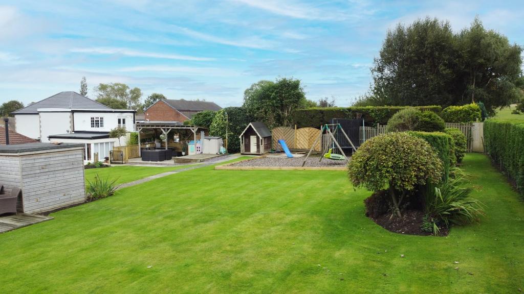 Rear garden