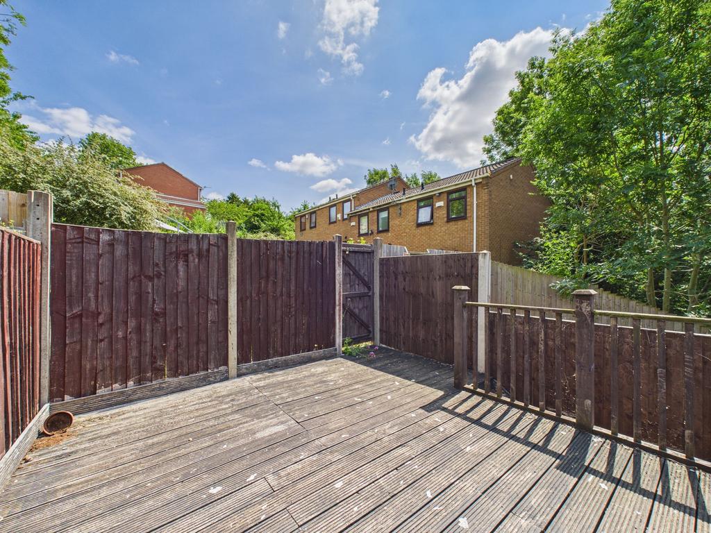 Decking (Top of Garden)