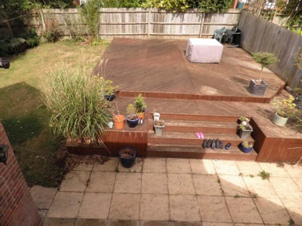 Rear garden