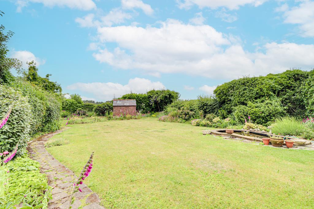 Rear garden