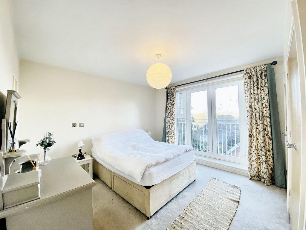 Bedroom with Juliette balcony