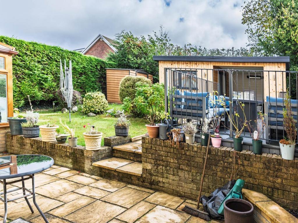 Rear garden