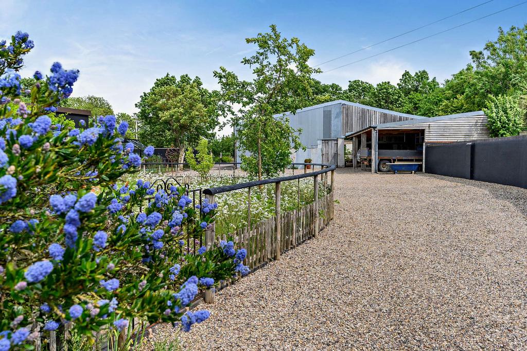 Stables and barn