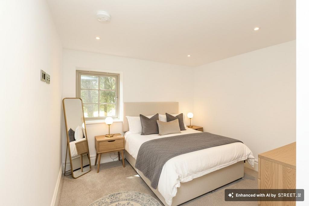 Bedroom  - virtually staged