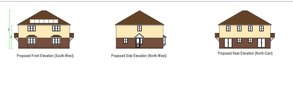 Proposed elevations and floor plans type b   rec d
