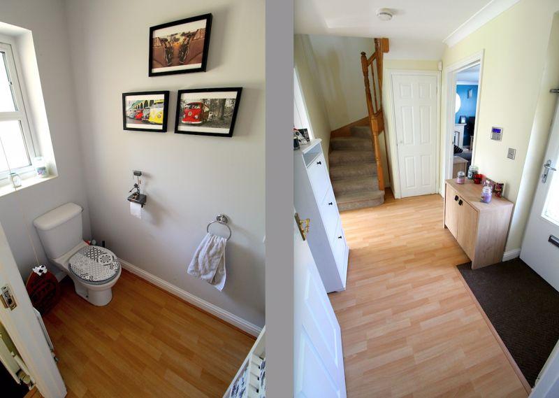 Cloakroom and...