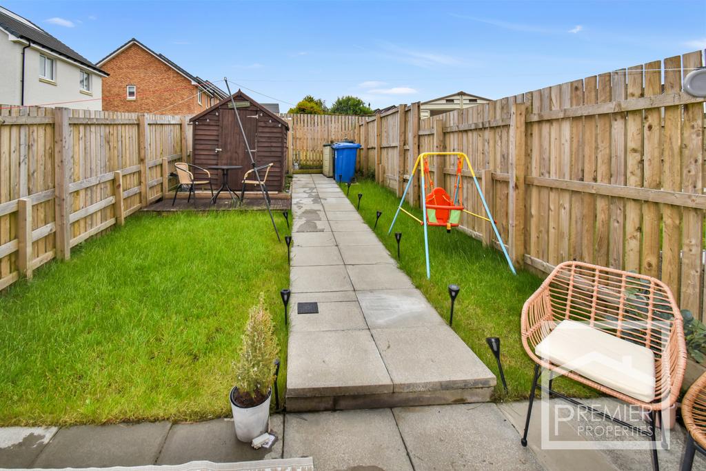Rear garden