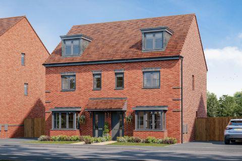 3 bedroom semi-detached house for sale, Plot 59, The Stanford at Sherwin Gardens, Sidings Lane NG9
