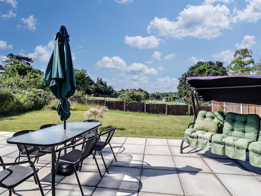 Rear garden