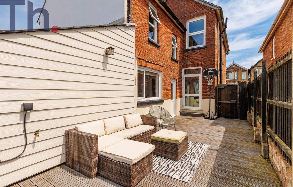 Decked Patio Area