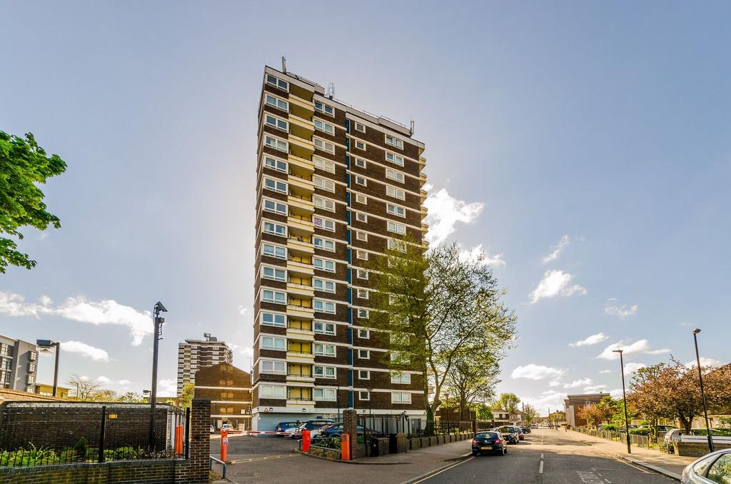 Apartment building facade, block of apartments