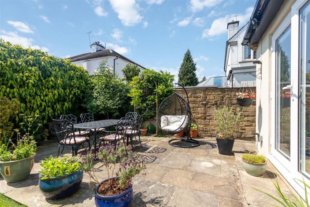 Patio seating area