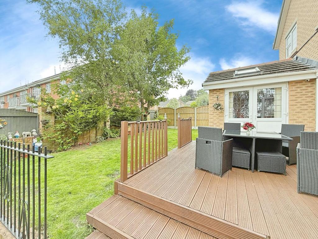 Rear garden