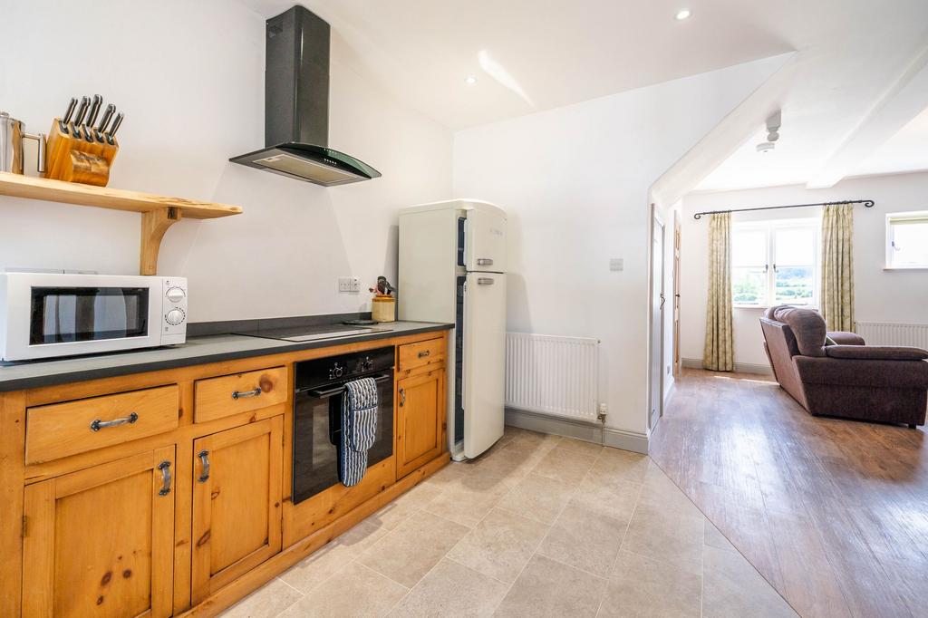 Open plan living area