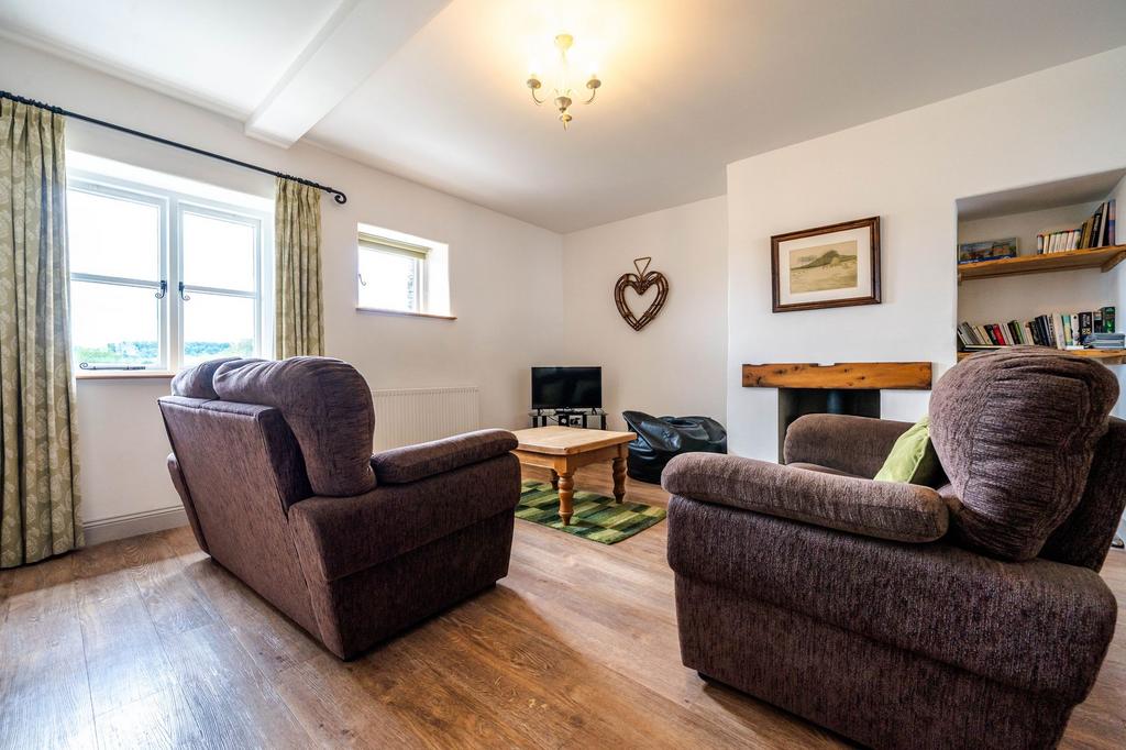 Open plan living area