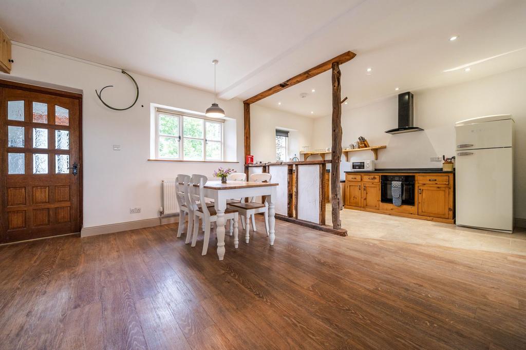 Open plan living area