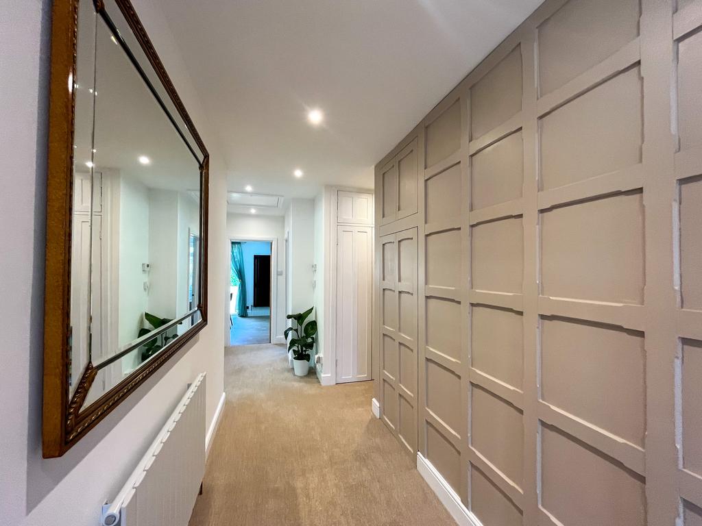 Spacious hallway