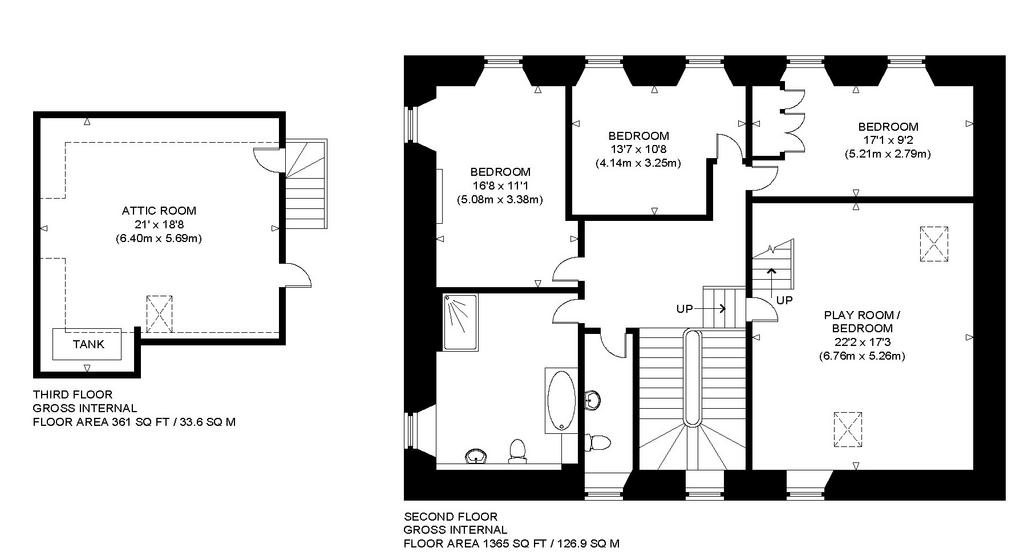 2nd & 3rd Floorplan