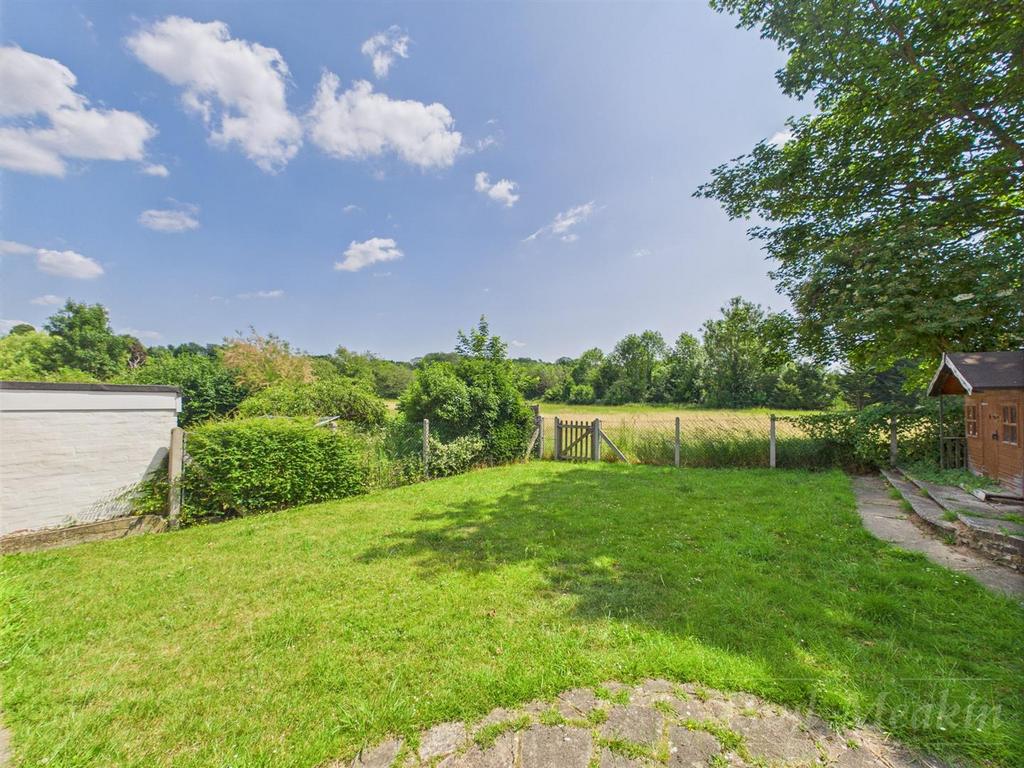 Rear garden