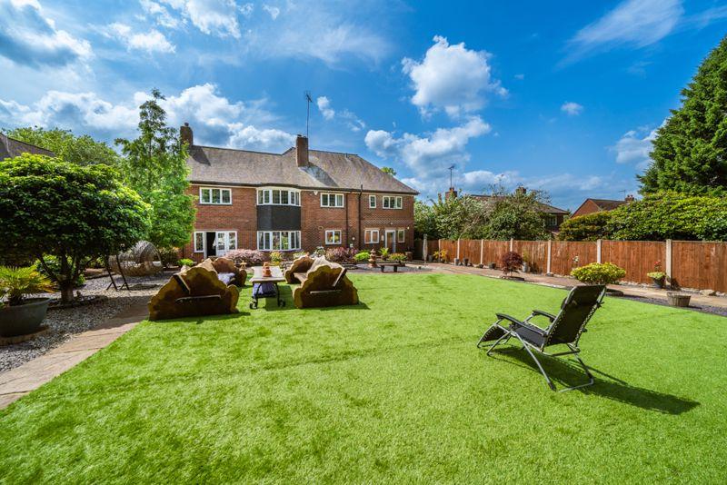 Rear garden