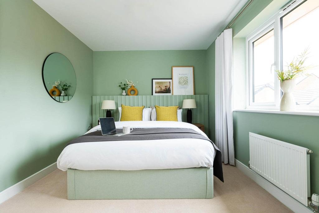 A double bedroom means you don't need to...