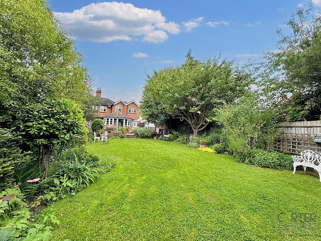 Rear garden