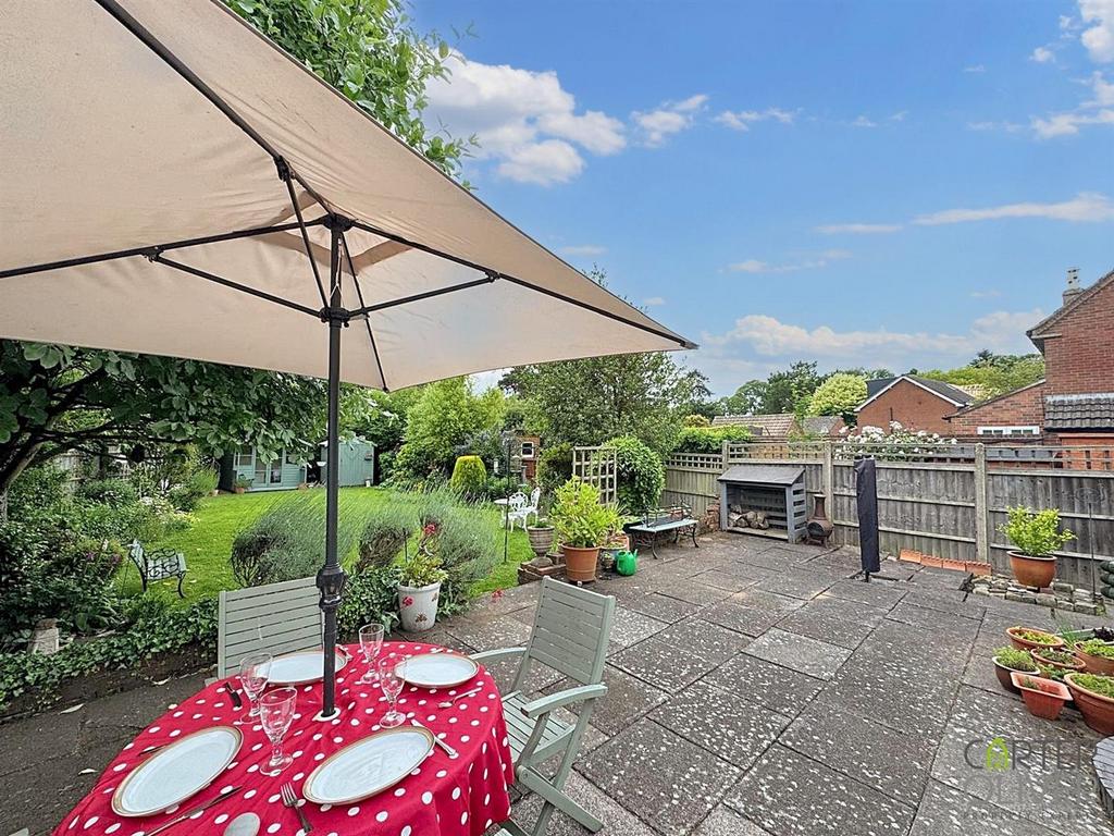 Rear patio