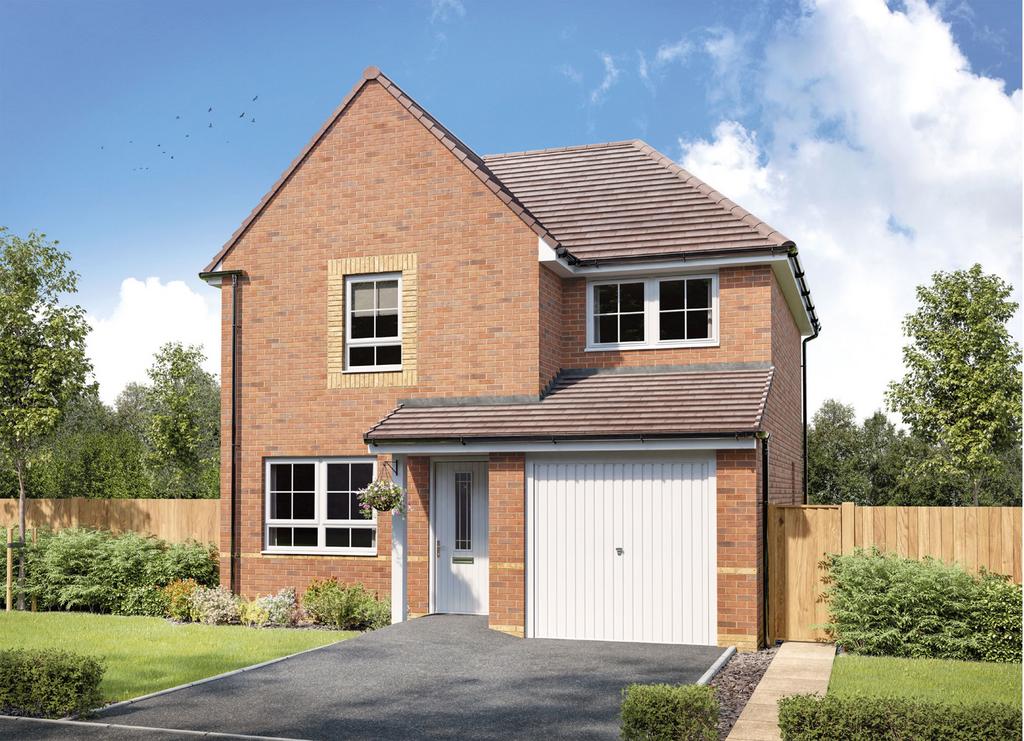 CGI view of our 3 bed Denby home