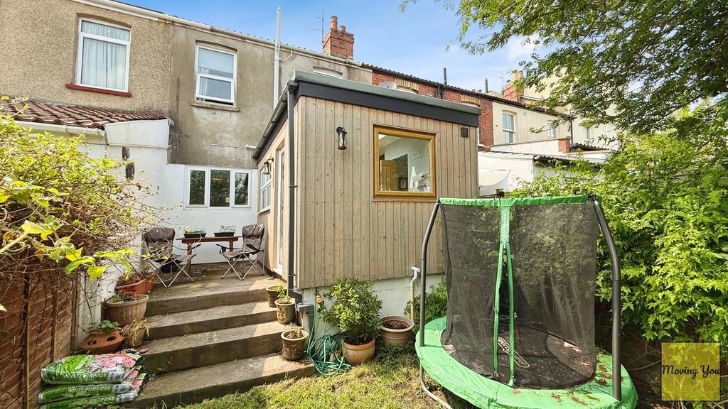 Rear garden